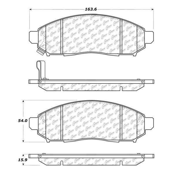 CTEK Brake Pads,102.10940